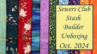 Sewers Club Stash Builder Unboxing October 2024