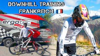 Downhill Trainings Camp Frankreich Full Runs + Trainings Vlog ️Steffen Smets