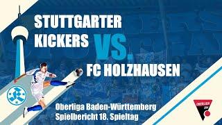 18. Spieltag Oberliga BW Stuttgarter Kickers - FC Holzhausen Spielbericht