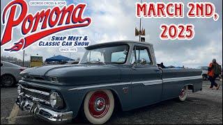 Pomona Swapmeet & Classic Car Show (March 2nd, 2025) | 50 Years of Classic Cars, Hot Rods, & More