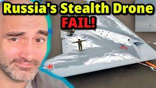 Putin's Billion Dollar "Stealth" Drone DOWNED in Ukraine!