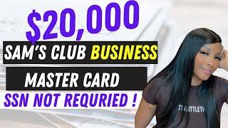 $20,000 NO Credit Check Sam's Club Master Card!:Beginner Funding