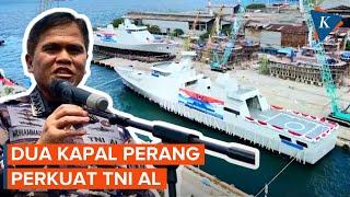 TNI AL Rilis Kapal Tempur Anyar  KRI Lukas Rumkorem 392 dan KRI Raja Haji Fisabilillah 391