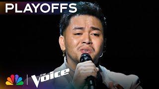 Sofronio Vasquez Shows His Spectacular Talent on "Crying" | The Voice Playoffs | NBC