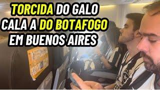 TORCIDA DO GALO CALOU A DO BOTAFOGO