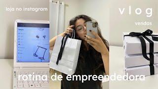 rotina de empreendedora - dona de loja online