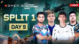 [HINDI] OMEN VALORANT Challengers South Asia 2025 Split 1 - Day 9