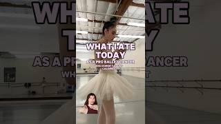 What a PRO BALLET Dancer Eats! (Fat Loss Coach Reacts) #fitness