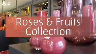 Dutz gold vases showroom