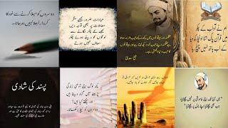 Golden Words in urdu | Amazing collection of urdu quotes | Deep urdu quotes | Motivational quotes