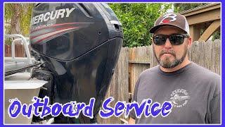 MERCURY OUTBOARD 75\90\115 ANNUAL SERVICE | HOW TO