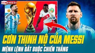 ARGENTINA VÀ MỆNH LỆNH BẮT BUỘC CHIẾN THẮNG: THOÁT ÁN PHẠT, CƠN THỊNH NỘ CỦA MESSI ĐÃ SẴN SÀNG!