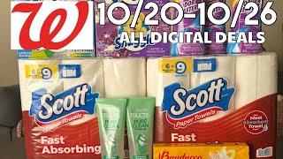 Walgreens haul || Rolling WC/RR on household deals || 10/20-10/26