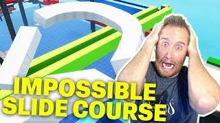Ake's Skill Slide: 2 Impossible Sliding Obstacle Course in Fortnite Creative Mode! Code Included!
