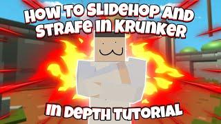 How to Slidehop and Strafe in Krunker.io | An in-depth movement guide