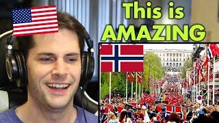 American Reacts to Constitution Day in Norway (May 17)