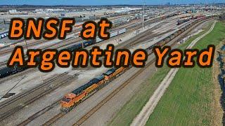 2023-04-01 BNSF at Argentine Yard KCKS