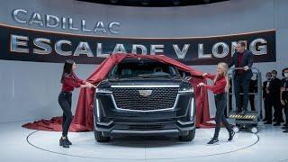 "2025 Cadillac Escalade-V Long: The Ultimate Luxury SUV with Supercharged Power!"