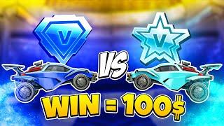 Sideswipe Players vs The Rank They Think They Deserve (Platinum vs Diamond for $100)