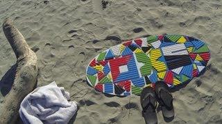 A Days Skimboarding in Winter in Slow Motion HD