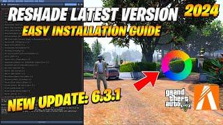 FiveM How To Install ReShade New Update v6.3.1  | ReShader 6.3.1 | ReShader Latest Version 6.3.1