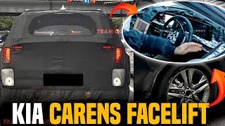 2025 Kia Carens Facelift All New Details Leaked Ahead Of Launch | 2025 Kia Carens Updated Features