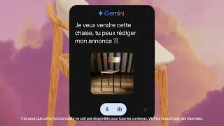 Essayez Gemini, l'assistant IA de Google | Petite annonce