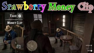 RDR2 Strawberry money clip