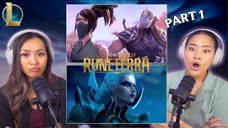 FIRST TIME REACTING to All the Tales of Runeterra (PART 1) | Reaction & Review