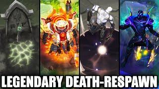 All Legendary Skins Death & Respawn Animations (League of Legends)