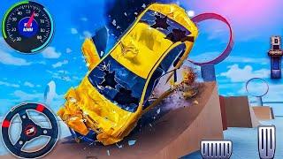 Real Car Crash Racing Simulator - Extreme Beam Demolition Derby Car Drive - Android GamePlay #3