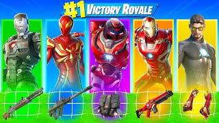 The *RANDOM* IRON MAN Skin Challenge in Fortnite!