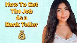 Bank Teller/Associate Banker Interview Questions - UPDATED