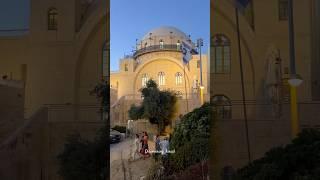 The Hurva Synagogue  in the Jewish Quarter of the Old City of Jerusalem,Israel 2024