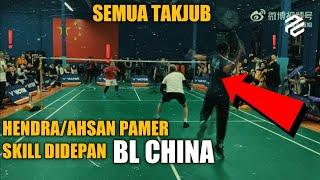 JUMPA FANS di CHINA, HENDRA/AHSAN Pamerkan Skill Yang Bikin Badminton Lovers China Takjub