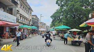 4k China Walking Tour | He Pu Old Town ~ Guangxi China!