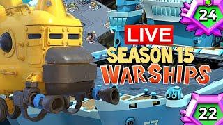 Boom Beach Warships Season 15 | SkullCrusher FINALLY UNLOCKS HCS / Borealis MAXED CHESTS
