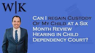 Can I Regain Custody of My Child at a Six-Month Review Hearing in Child Dependency Court?