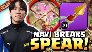 NAVI goes crazy with ROCKET SPEAR TRICK in $50,000 SPS War! Clash of Clans