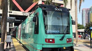 San Diego MTS Trolley Compilation - 12th & Imperial Transit Center - Winter 2024