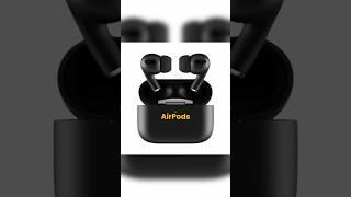 Would you buy black AirPods? #techvideo #airpods #techtok #apple