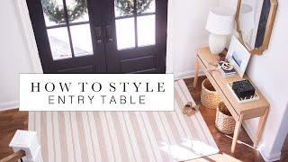 How to style an Entry Table with Quale House