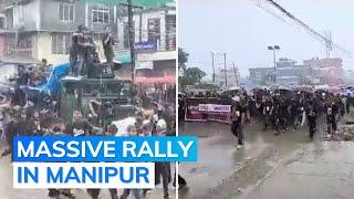 Massive Rally In Manipur To Protest Against Public Molestation Of Women