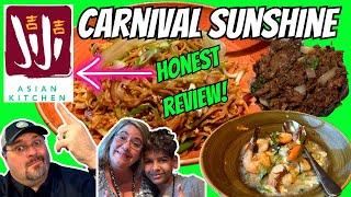 Carnival Sunshine | JiJi Asian Kitchen Review