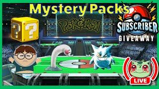 Weekly Pokemon Card Mystery Packs Giveaways