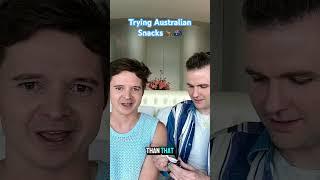 Trying AUSTRALIAN snacks with @scottfrenzel  #shorts #aussie #australian #snacks #scottfrenzel