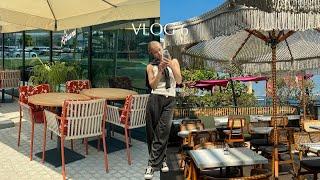 Vlog 6 | Bluewaters Morning, Elemis Eye Masks Unpacking, Coursework Writing at Café Kitsuné Dubai