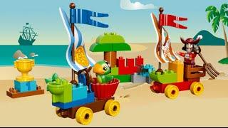 LEGO DUPLO Jake and the Never Land Pirates Beach Racing 10539  Лего  Джейк и пираты Нетландии Гонки