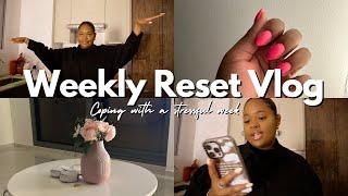 WEEKLY RESET VLOG: Clean with me, Gel Nails at Home & The Best Coconut Chicken Recipe!  #weeklyvlog