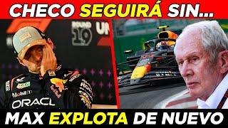  ¡ULTIMA HORA! HELMUT CONFIRMA FALTA de ACTUALIZACIÓN a CHECO en BRASIL  MAX EXPLOTA de NUEVO  F1